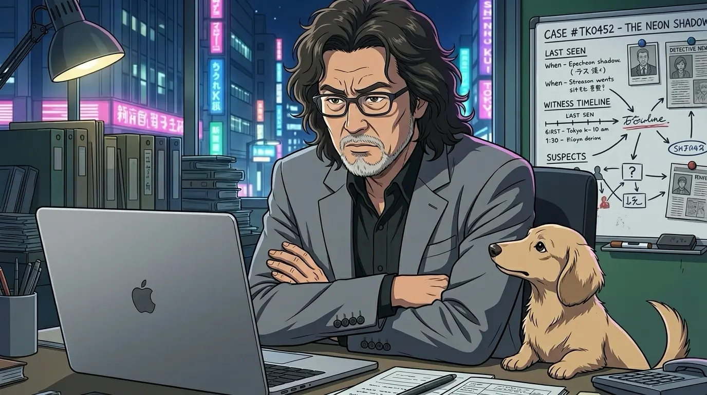 真剣に考えてる心配そうなパピ